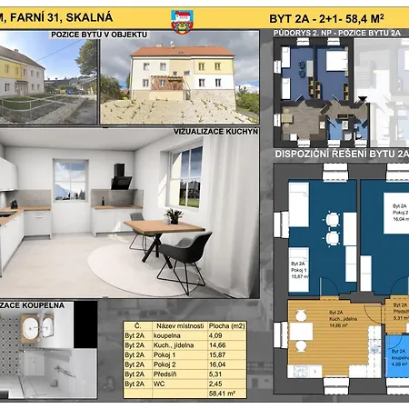Ela Farni Apartmanhotel Skalná